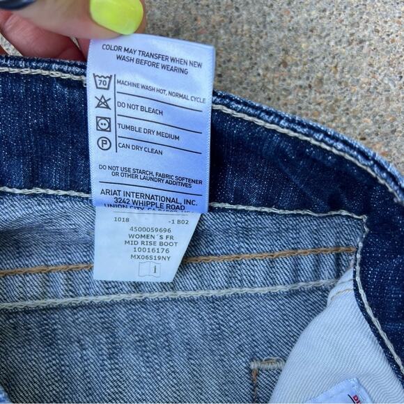 Ariat 28R FR Durastretch Basic Boot Cut Jeans 10016176 - Picture 6 of 6